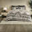 Modern Bedding Sets, King Cal King Cotton Flax Boho Bedroom Home