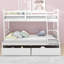 Lit superposé simple au-dessus de double avec tiroirs Somer Kids-963775664