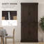 Garde-manger autoportant de 71 po avec 4 portes et 2 grandes armoires, armoire de rangement haute avec tiroir large pour la salle à manger, café