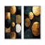 Formes géométriques V - Art mural abstrait 2 pièces-528327437-528327436-528327445