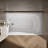 Mariposa 60" x 36" Integral Apron Heated Bubble massage Air Bath With Left-Hand Drain-44901989-65089961