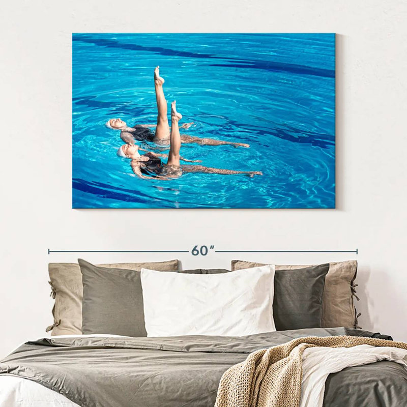 Sireci Synchronized Swimmers, 34" H x 51" W