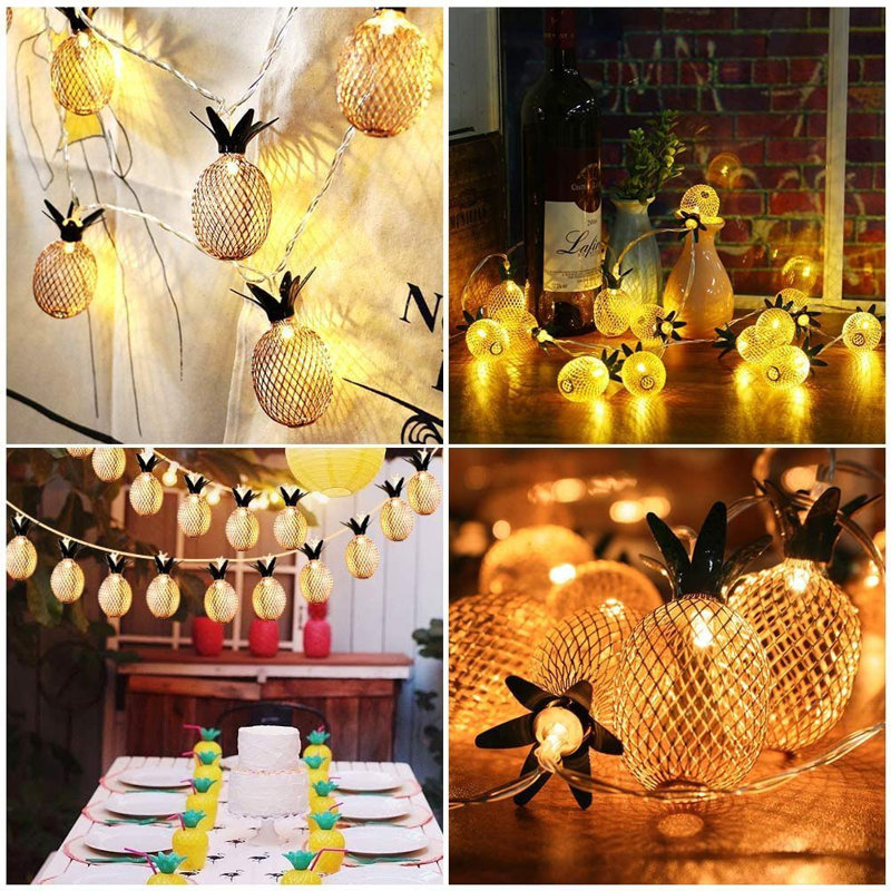 Outdoor 30 - Bulb 276'' Solar Powered LED Shaded String Light