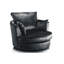 Romelia Velvet Swivel Barrel Chair-1037905640