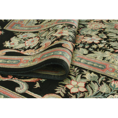 Pak-Persian Daphne Black Rug