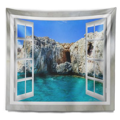 Tapisserie sur la mer ouverte