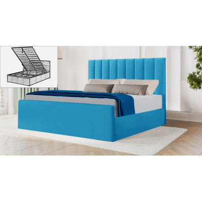 Hampton Upholstered Ottoman Storage Bed