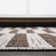 Tapis intérieur / extérieur beige / brun Agha