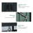 Garbage Bin Shed Stores 2 Trash Cans Metal Outdoor Bin Shed For Garbage Storage,Stainless Galvanized Steel, Bin Shed For Garden Yard Lawn-123951026