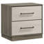Table de chevet 2 tiroirs Edmondson