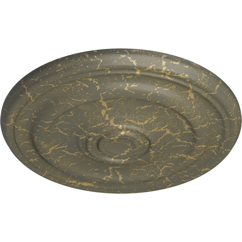 Médaillon de plafond traditionnel Endurathane Kepler, 15 7/8 po x P 1 1/2 po (pour les auvents jusqu'à 3 3/4 po)