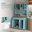 Garde-manger 71 po avec buffet micro-ondes et huche 71 po-234495245