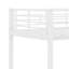 Lit mezzanine simple en métal avec tablette supérieure et échelle de rangement latérale-906701048