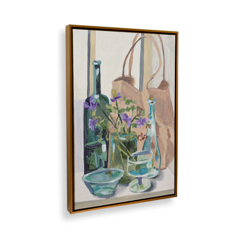 «Sustain Elegance I» par Melissa Wang, reproduction d'art, H 48 po x l 36 po, «Floater», reproduction encadrée sans passe-par