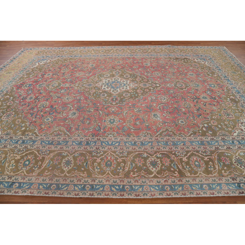 Tapis traditionnel rose 10 x 13