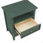 Table de chevet 2 tiroirs Vintage Green-1753751479