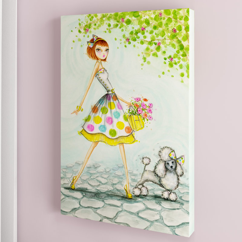 Art sur toile Samaya et soleil, H 26 po x l 18 po x P 1,5 po, Toile tendue, Pas de tapis