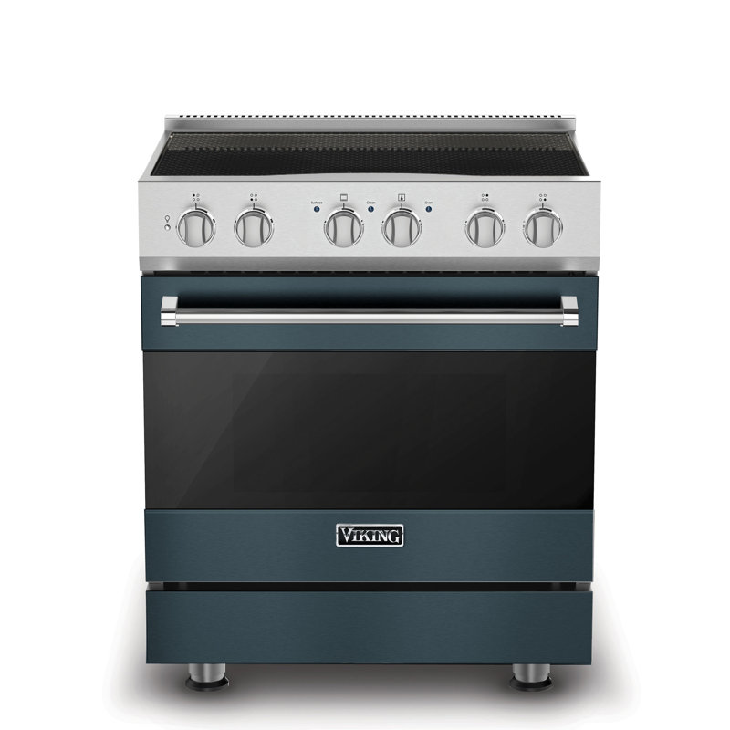 Viking30"W./24"D. Induction Range-4 Elements, Squall