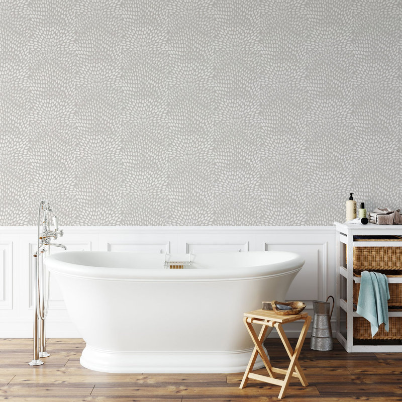 Jandaya Wallpaper, Premium Paper, Pearl Gray, Non-pasted