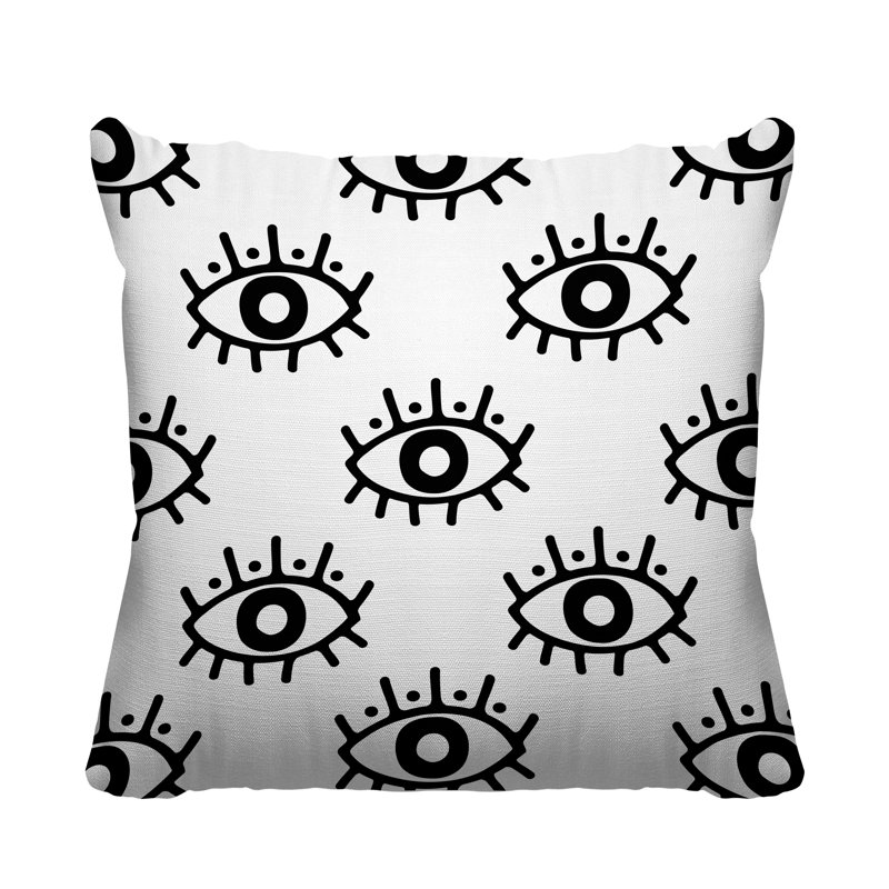 Coussin Ankara, L 15 po x H 15 po, Chartreuse
