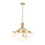 Lustre spoutnik 12 lumières Mid-Century