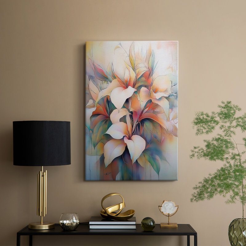 FLORAL Series DLxxvii - Gallery Cavas sur mesure, H 48 po x l 32 po