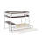Bunk Bed With Desk, Storage Drawers And Trundle-807190376-807190377