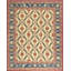 Hand-Knotted High-Quality Gold and Blue Area Rug