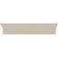 Traverse Endurathane Dentil, largeur du bas 156 po x largeur du haut 160 3/4 po x H 9 3/8 po x P 7/8 po, apprêtée en usine-109213002