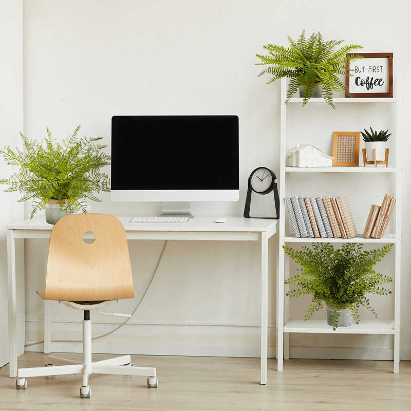 3 plantes artificielles en pot