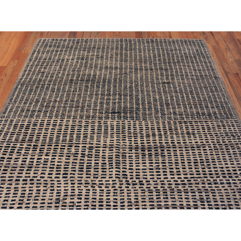 Nazmiyal Collection Modern Abstract Primitive Area Rug 6ft 2in X 8ft 11in