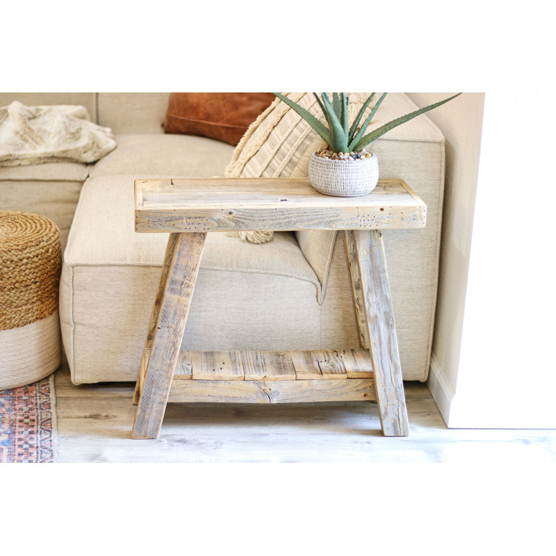 Yaidel Solid Wood End Table