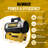 DeWalt 68000 BTU Propane High Efficiency Utility Space Heater with Adjustable Thermostat