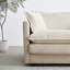 Tissu chenille, beige - adapté à diverses combinaisons, cadre en bois massif pour une utilisation durable