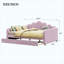 Cadre de lit pour grand lit rose-1308319209