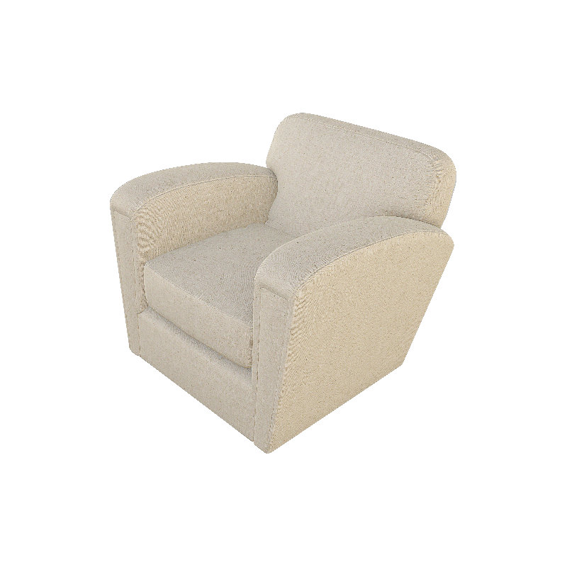 Coco Chair with Ottoman, Off The Press Natural