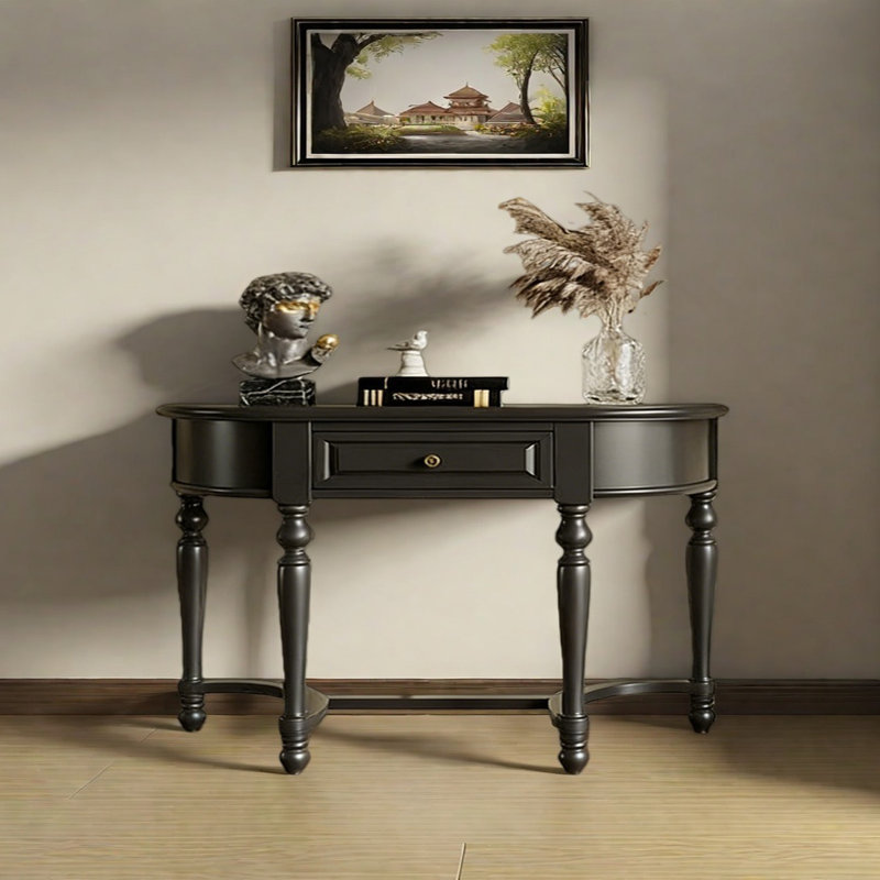 Console rétro minimaliste, H 35,43 po x L 62,99 po x l 15,75 po