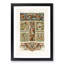 17th Century Pattern by Albert Racinet - Picture Frame Painting Print-55629298-55629302