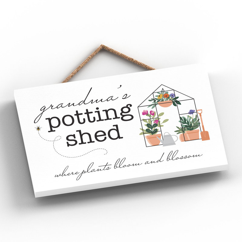Words And Text Wall Decor, 12cm H x 18.5cm W x 0.9cm D