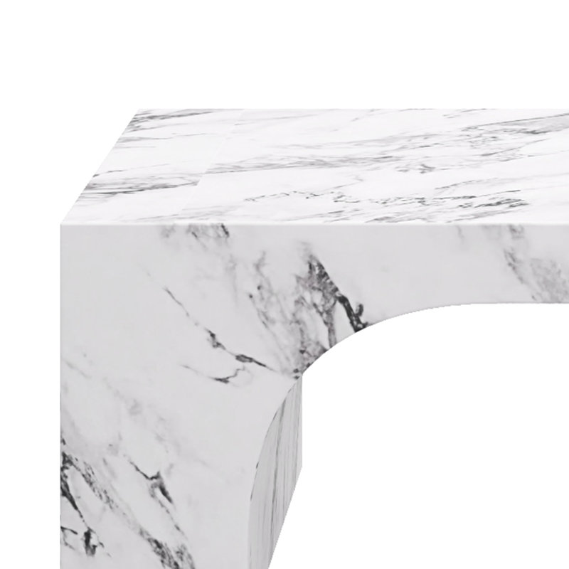 Table basse Atticus bulgari blanc, Bulgari White