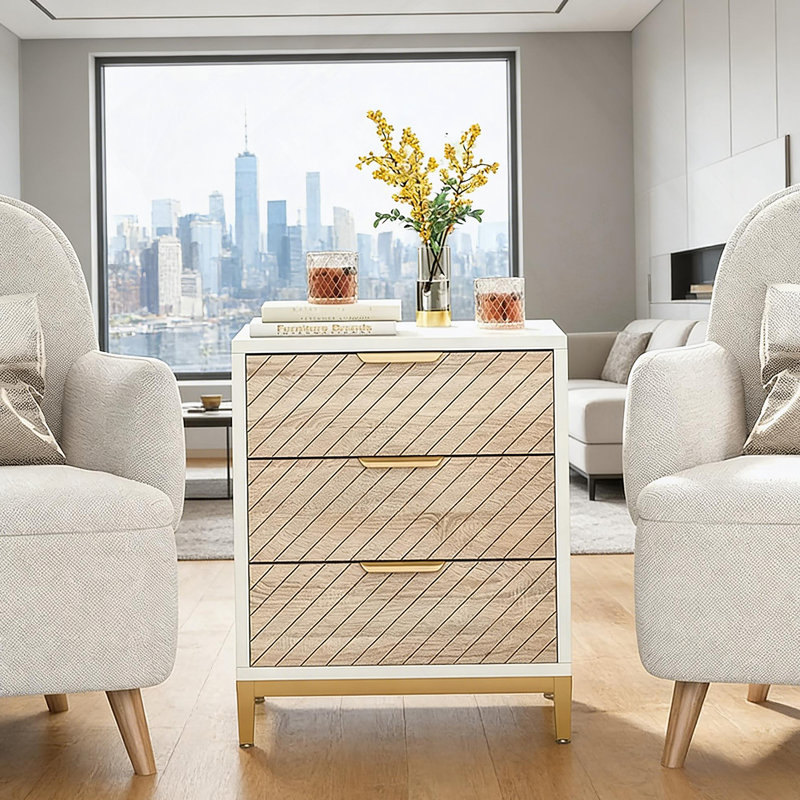 Armoire de rangement polyvalente, table de bout de chevet élégante, table basse
