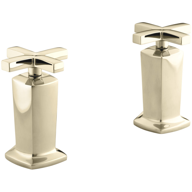 Margaux Bath Handle, Vibrant French Gold