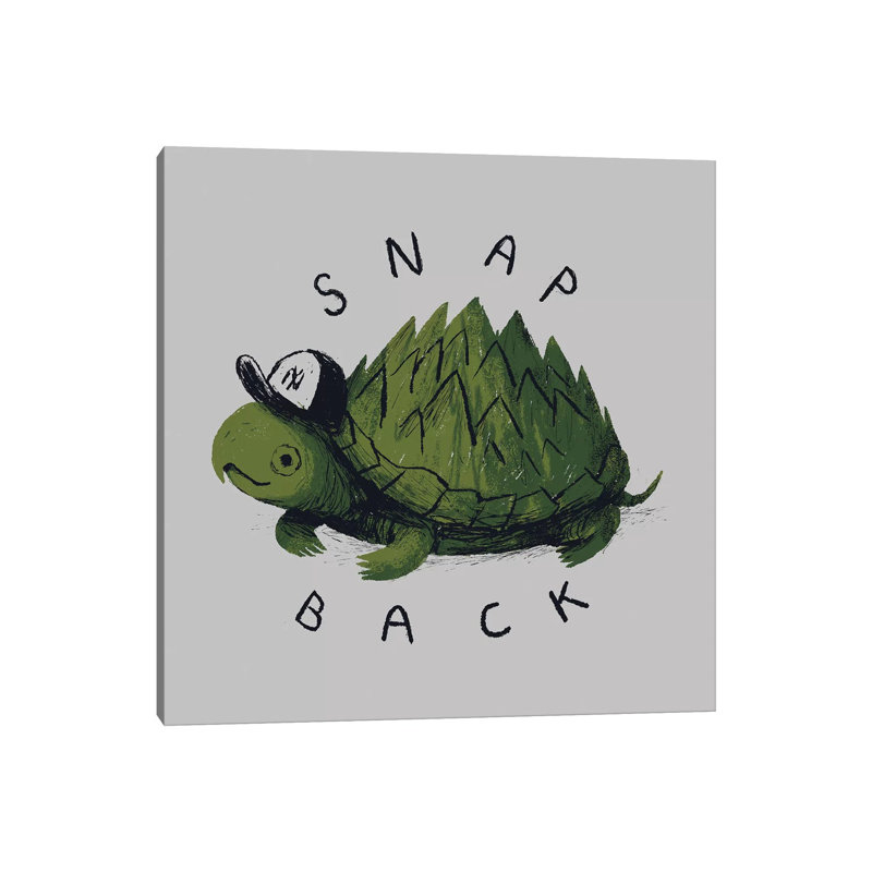 Snap Back by Louis Roskosch - Wrapped Canvas Gallery-Wrapped Canvas Giclée, 30.48 cm H x 30.48 cm W