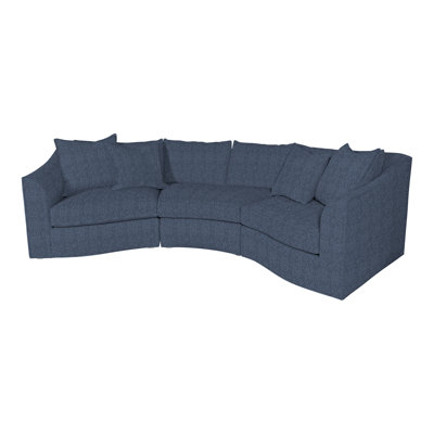 Vanguard 3-Piece Evelyn Quarter Turn Sectional