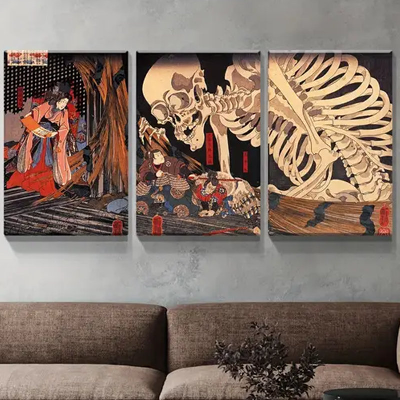 3 Piece Wrapped Canvas Print