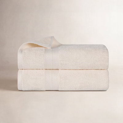 Nolhan Bamboo Cotton Bath Towel Set