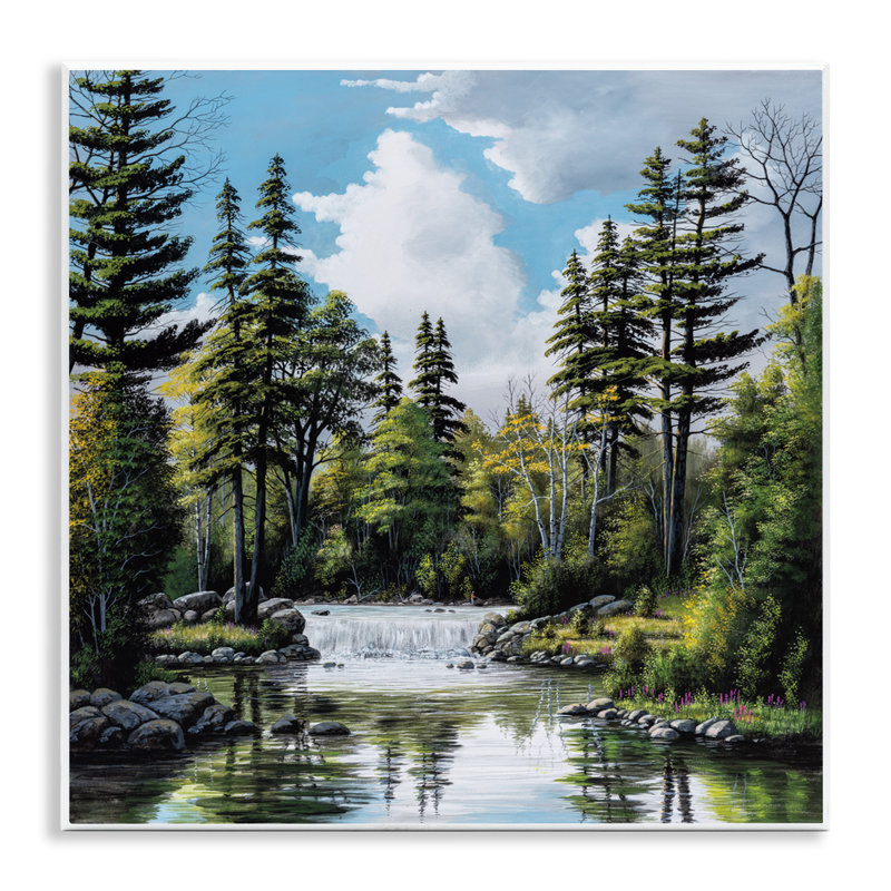 Avant la chute, plaque murale paysage, design par Bill Saunders