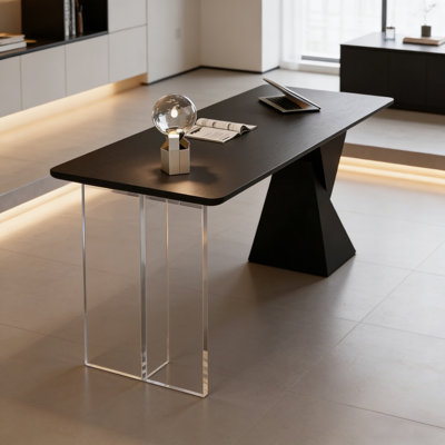Novel Modern Design Rectangular Rock Slab Desk
