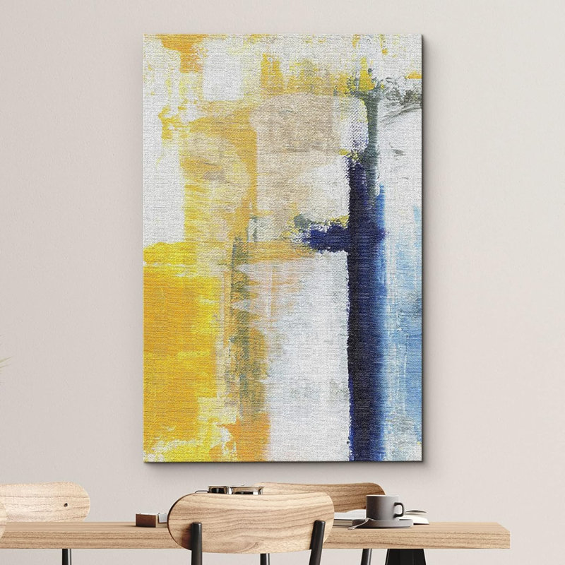 Effet de coup de pinceau abstrait grunge «A Skull Face And Flowers Horror Gothic Moody Dark Illustration Modern Art Work Decor»
