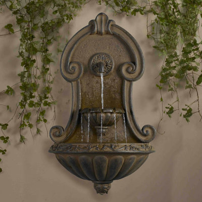 Fontaine murale en résine Vitali Muro Elegante